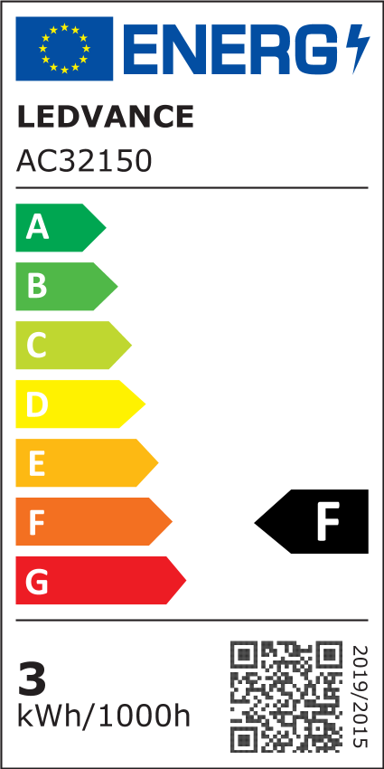 EEK:F Energieeffizienz F