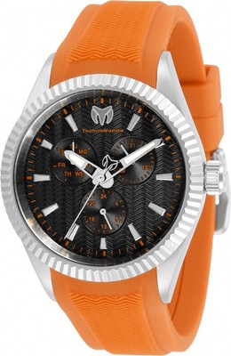 Мужские часы Technomarine Sea Dream GMT с кварцевым угольным циферблатом TM-719023