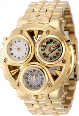 Invicta Cerberus Quartz Three Dials Men's Watch 44595
