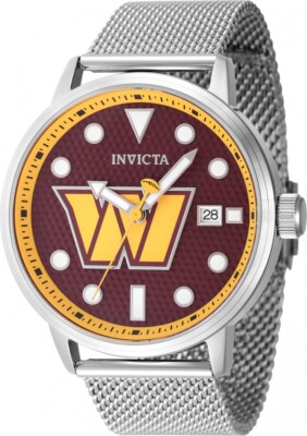 Кварцевые мужские часы Invicta Nfl Washington Commanders 47983