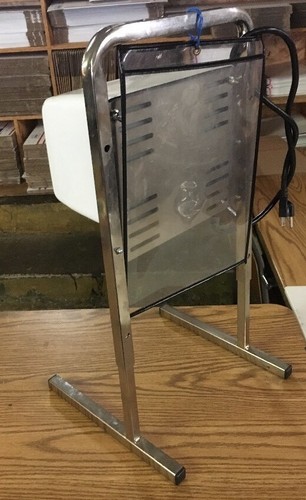 Palmer Fixture EcoStorm Touchless Automatic High Speed White Hand Dryer Working