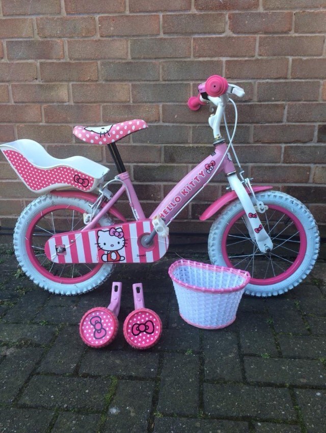 hello kitty bike accessories