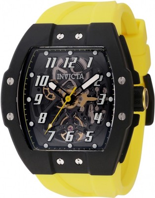 INVICTA INVICTA RACING AUTOMATIC BLACK DIAL TITANIUM MEN'S WATCH 46638