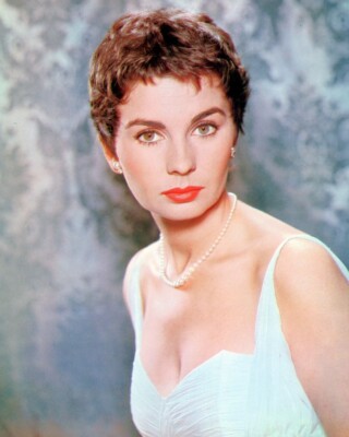 Jean Simmons 8x10 inch real photo classic Hollywood