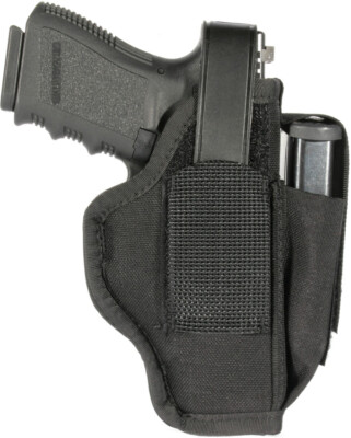 Blackhawk Multi-Use Heavy Nylon Holster 05 Black Belt Firearm Holder 40AM05BK