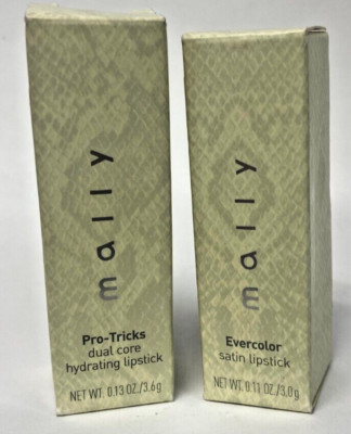 Mally EverColor Satin & Pro-Tricks Dual Core Hydrating Lipstick *Twin Pack*