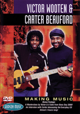 Victor Wooten Carter Beauford Bass Guitar Drum Performance Lessons Video DVD