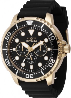 Invicta Pro Diver Quartz Black Dial Men's Watch 47235