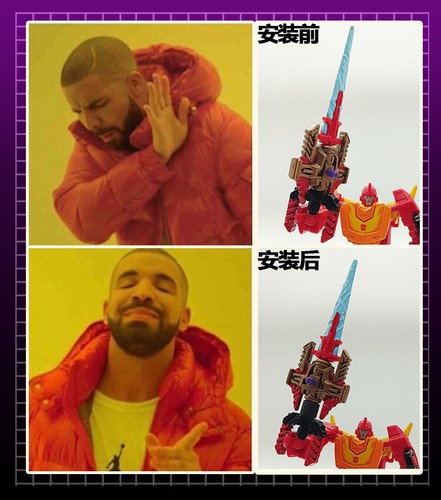 115 Studio Upgrade Kit Weapon Null Rays For Legacy Core-class Skywarp