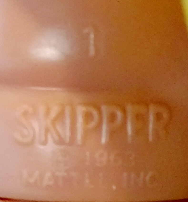 Vintage 1963 Barbie Skipper W/ Original Outfits, Carrying Case, And Accessories