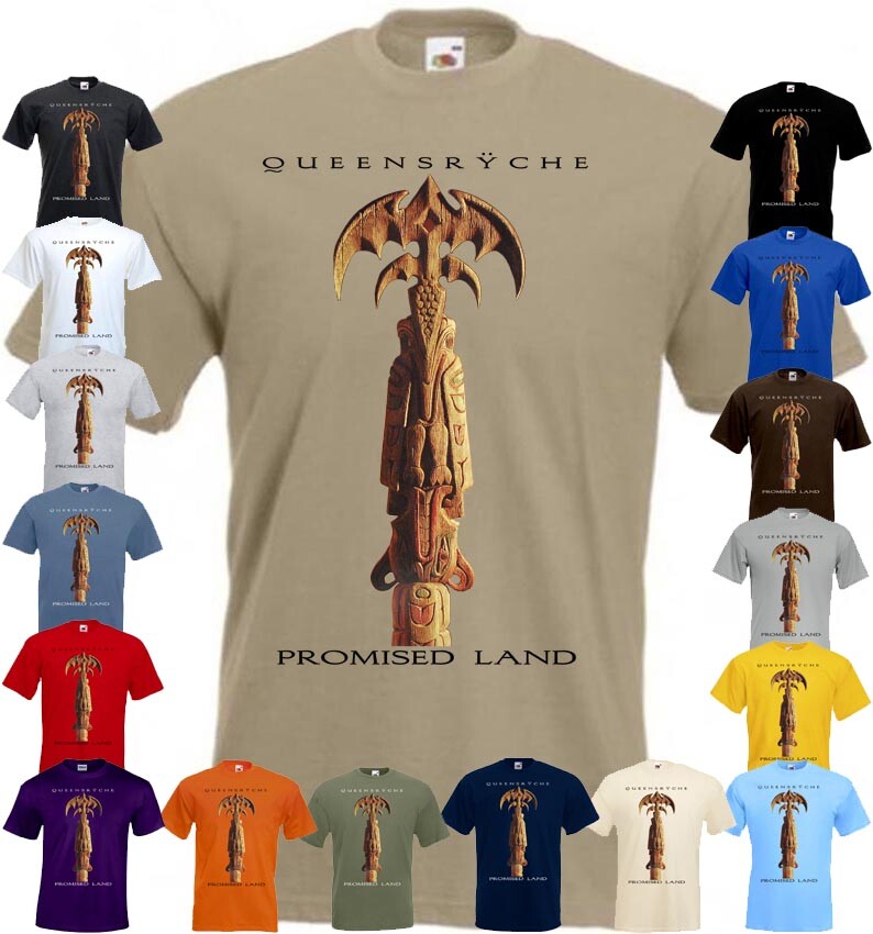 Queensrÿche Promised Land 長袖カットソー Queensrÿche Promised Land 長袖カットソー