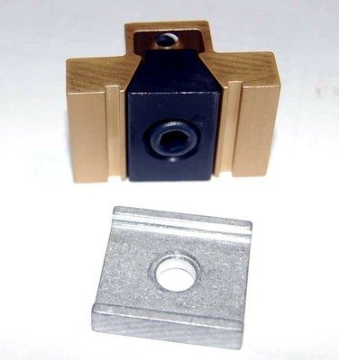 Mitee-Bite Model No. 2000 Machinable Uniforce Clamp w/Locking Plate-6000 lbs.
