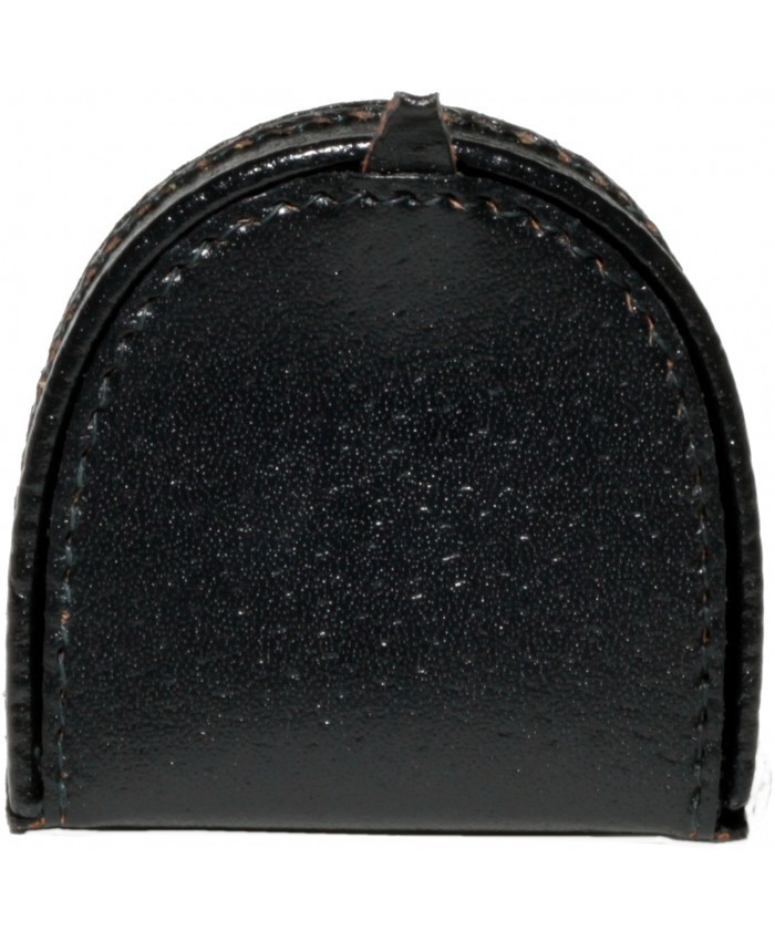 Small Horseshoe Shape Gents Tray Purse Leather Coin Wallet Compact Holder