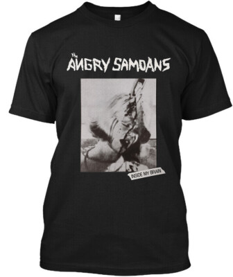 NEW Angry Samoans Inside My Brain American Hard Music Art Vintage T-Shirt S-4XL