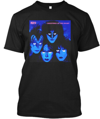 BEST TO BUY K-I-S-S Creatures of the Night Premium Made in USA T-Shirt Graphic L