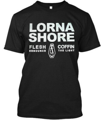 NWT Lorna Shore Flesh Coffin American Music Group Graphic Art Logo T-Shirt S-4XL