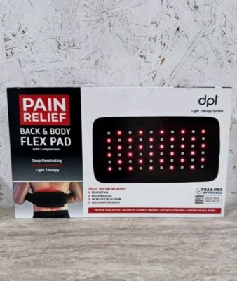 DPL Flex Pad-Pain Relief Light Therapy System. New Sealed