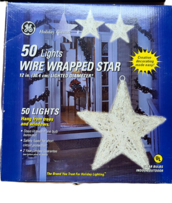 Ge star cheap christmas lights
