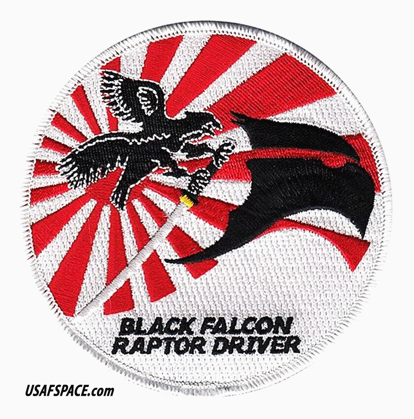 USAF 27th FS RAPTOR DRIVER パッチ USAF 27th FS RAPTOR DRIVER パッチ