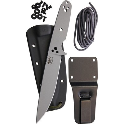 EKA RTG-1 Fixed Knife 5.75'' 1095HC Steel Blade Gray Carbon Steel Handle 50230