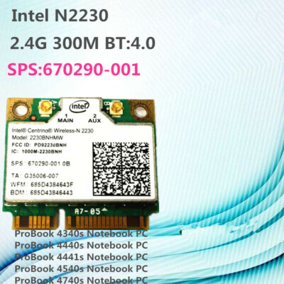 Intel Centrino 2230BNHMW Wireless-N 2230 WIFI Bluetooth BT Mini PCI-E Wlan Card