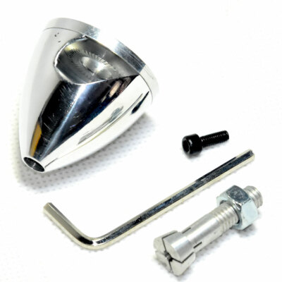2 Bladed Aluminum Spinner 1.25in /32mm for 4mm shaft Electric Motor RC Airplane