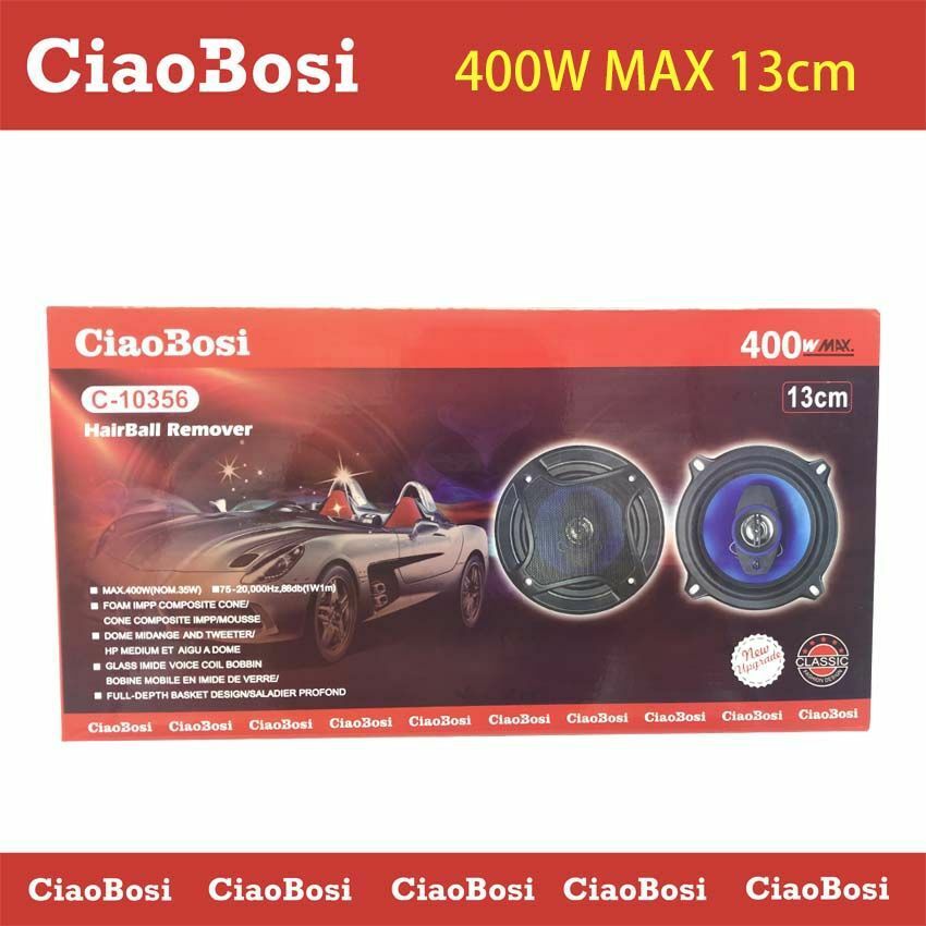 Coppia Casse Altoparlanti Speaker Tweeter Auto C-10356 13cm 400w Max linq