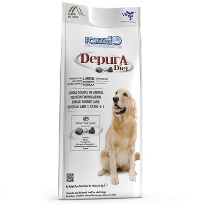 Forza10 Adult Dog Depura Active, Dry Dog Food With Fish, 10 kg