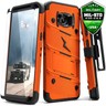 Galaxy Note 8 / S8 / S8 Plus Case, Zizo Bolt W/ Screen Protector And Holster