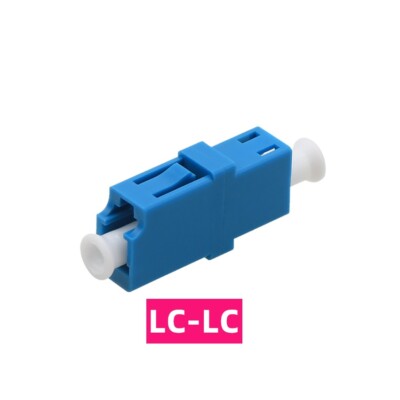 6Pcs SC to FC/ST/LC Fiber Coupler Flange Fiber Optical Adapter Connector SC-SC
