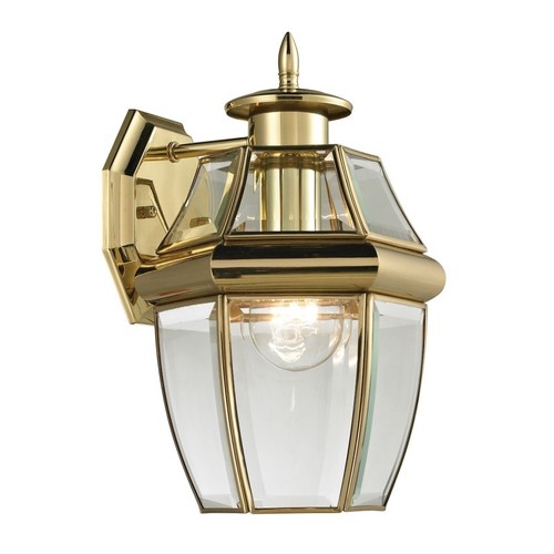 Z-Lite 549CHM-BK Abbey - 1 Light Outdoor Chain Mount Lantern