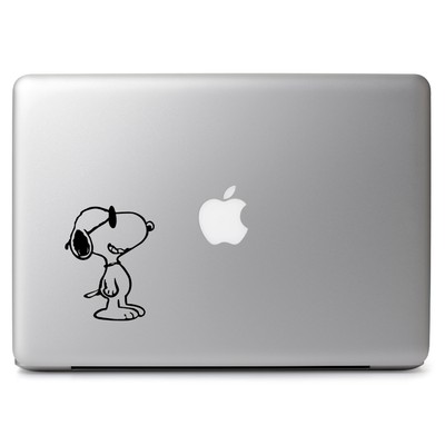 Snoopy Dancing Dog for Macbook Laptop Car Window SUV Wall Helmet Decal Sticker