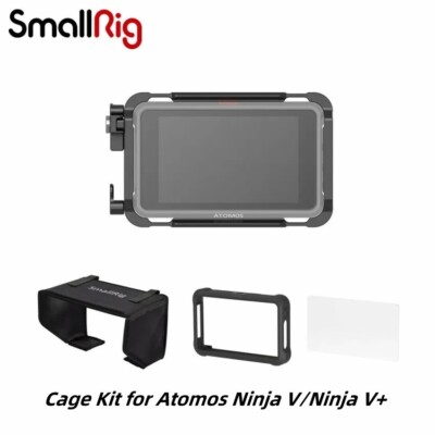 SmallRig Ninja V Cage Kit w/HDMI Cable Clamp for Atomos Ninja V/Ninja V+ 3788