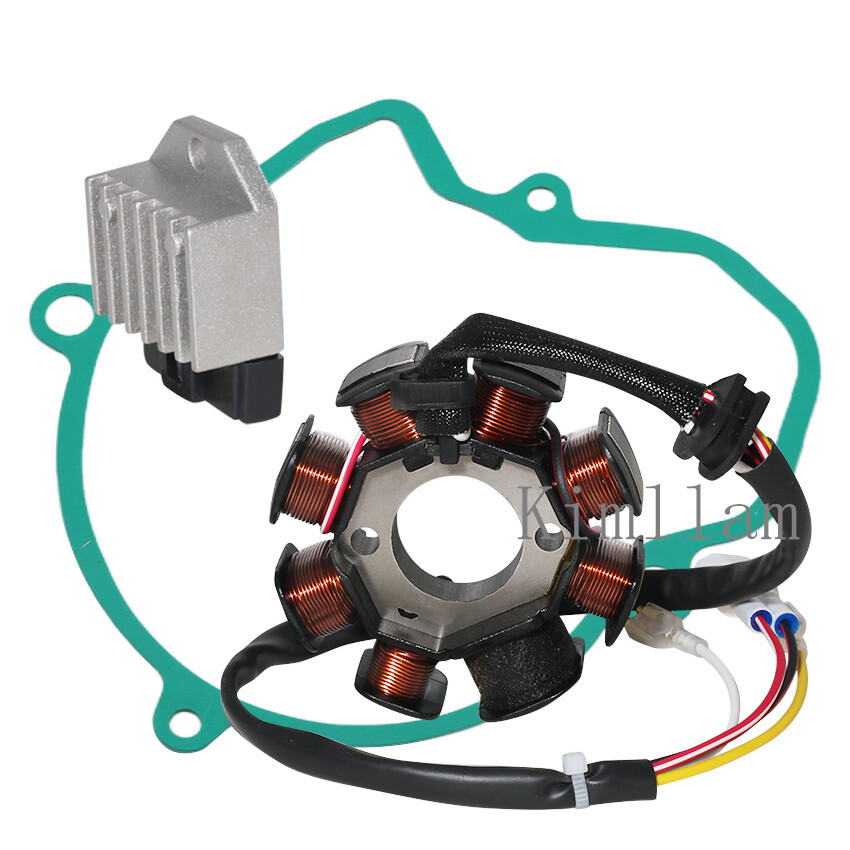 Stator Coil+Regulator Rectifier+Gasket for KTM 400 520 525 EXC 450 MXC Racing