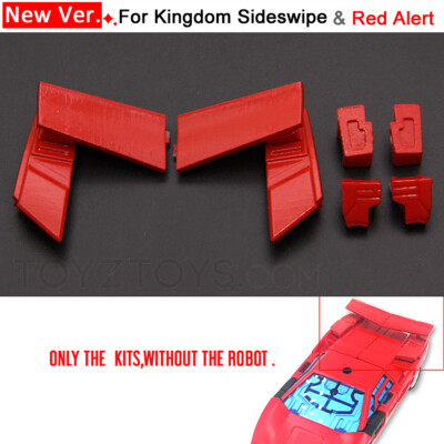 Universal Tail Spoiler Upgrade Kit For Kingdom Sideswipe / Red Alert - New Ver