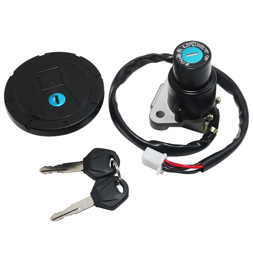 For Kawasaki Ignition Key Switch Lock Set KMX125 1986-00 KMX200 87