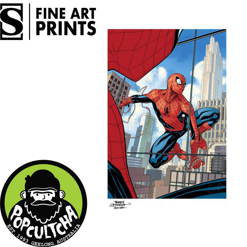 スパイダーマン #アートプリント by テリー＆レイチェル・ダッドソン The Amazing Spider-Man #800 Fine Art Print by Terry and
