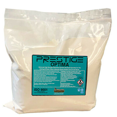 Prestige Optima H.Temp. Investment Powder for Resin, Gold & Silver 5Lb