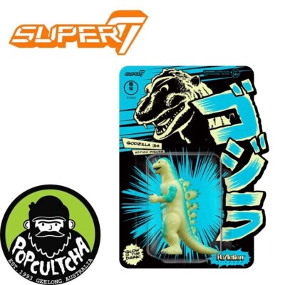Godzilla (1954) - Godzilla Glow in the Dark ReAction 3.75  Action Figure ''New''