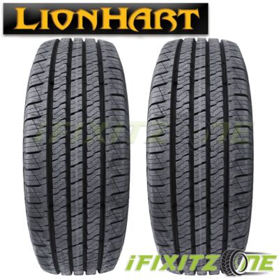 4 Lionhart Lionclaw HT LT 245/75R16 120/116S Tires, All Season, HighWay, 10-Ply