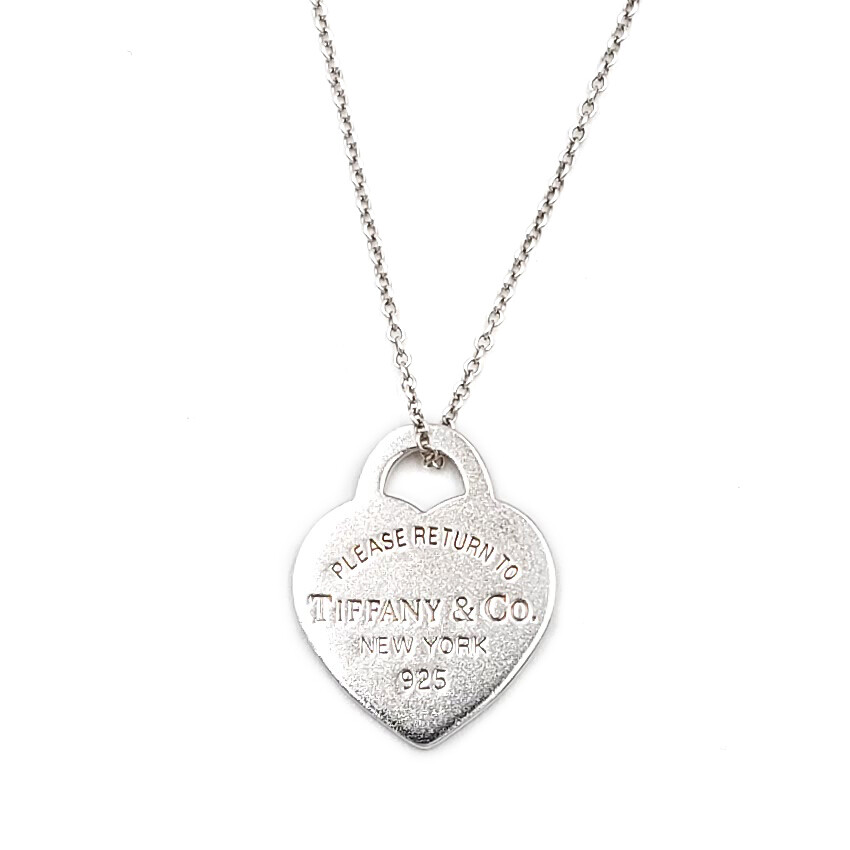 Tiffany & Co. Return to Tiffany Sterling Silver Heart Tag