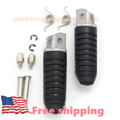 Front Footrests Foot Pegs Fit For Suzuki SFV650 Gladius 2009 2010 2011 2015