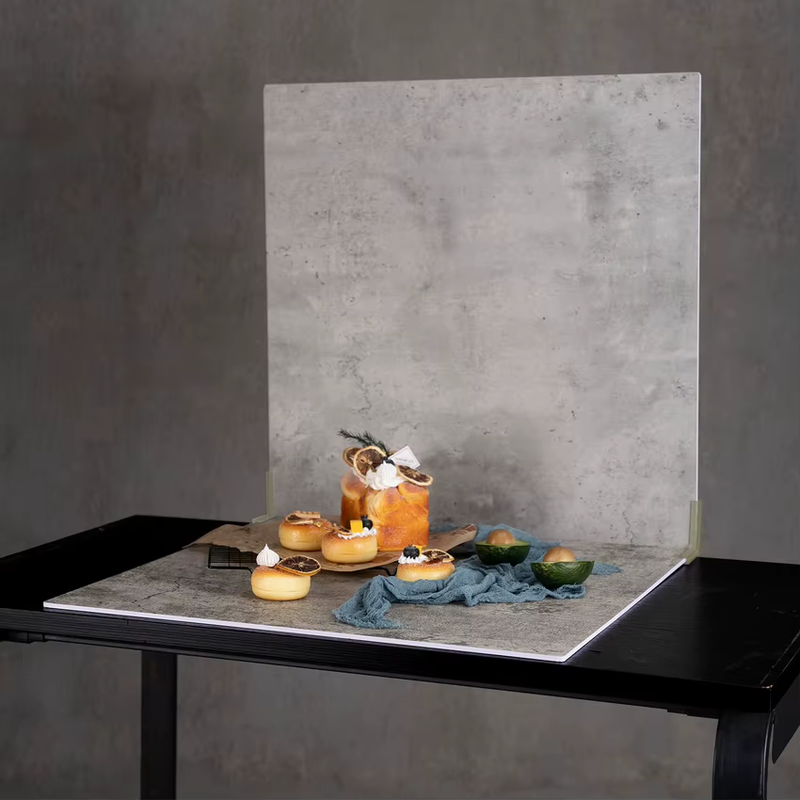 Photography 60x60cm Background Board Photo Studio Background Wooden Cement 3D Te
