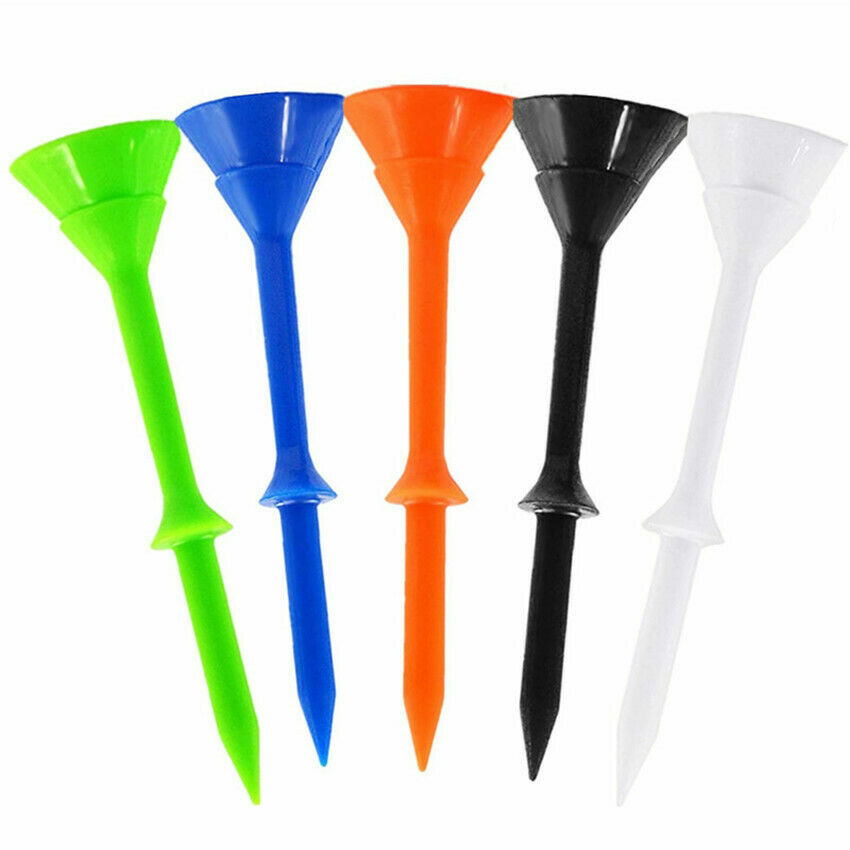 Big Cup 3-1/4" Golf Tees Pack Of 60 Durable Tees Multi Color Cups Golfs