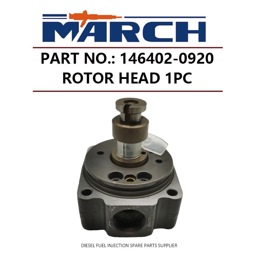 Diesel Fuel VE Pump Head Rotor 146402-0920 4cyl 11mm Left