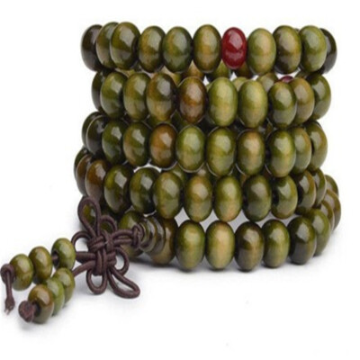 Fashion Sandalwood Stone Bracelet 108 Buddha Beads Seven Chakras Christmas