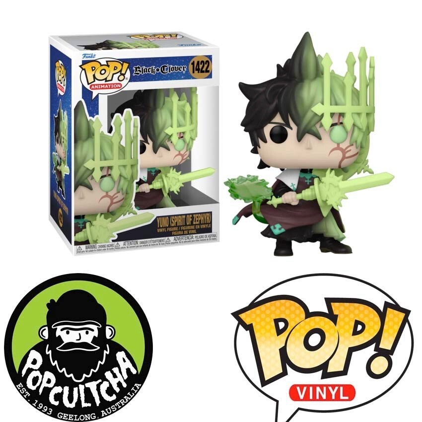 Black Clover - Yuno (Spirit of Zephyr) Pop! Vinyl Figure