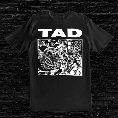 TAD Band Gift For Fans Cotton Black Full Size Men Women Shirt KN119