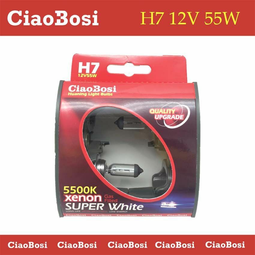 Coppia Lampadine Lampade Auto Moto Xenon H7 12V 55W 5500k C-186283 linq