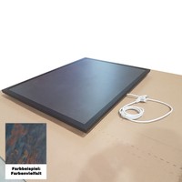 Infrarotheizung - Infrarote Schiefer Heizung rötlich 80 x 60 cm mit 420 Watt